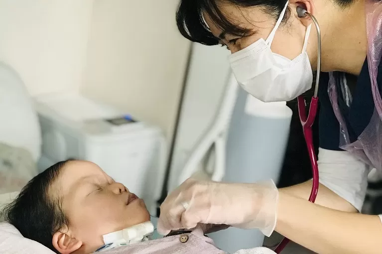 医療的ケアが必要なお子様に